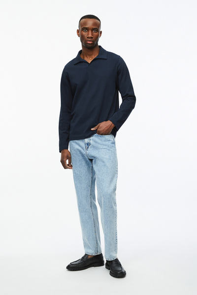 【新品】tuesmontresor Long-Sleeve Polo Shirt Branford Long Sleeve Jersey Polo | A Day's March