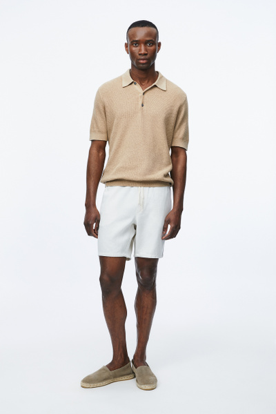 ☆韓国の人気☆【Bellialeu】☆Logo cotton shorts☆ Basic Zip Shorts (white/black) – ballaholicオンラインショップ