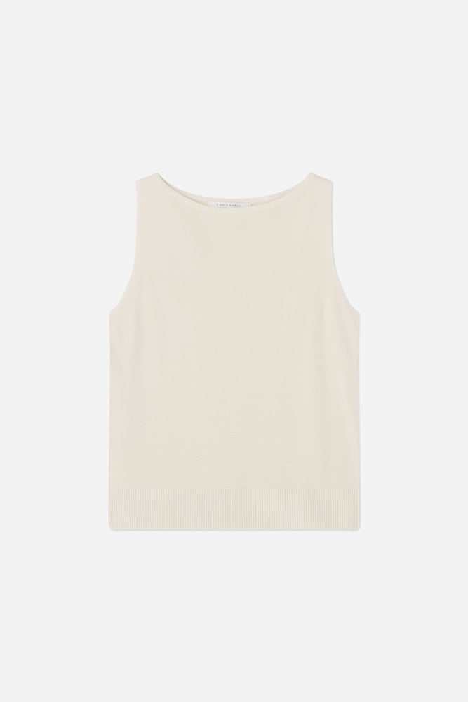 Blake Boat Neck Knitted Tank Top | A Day's March