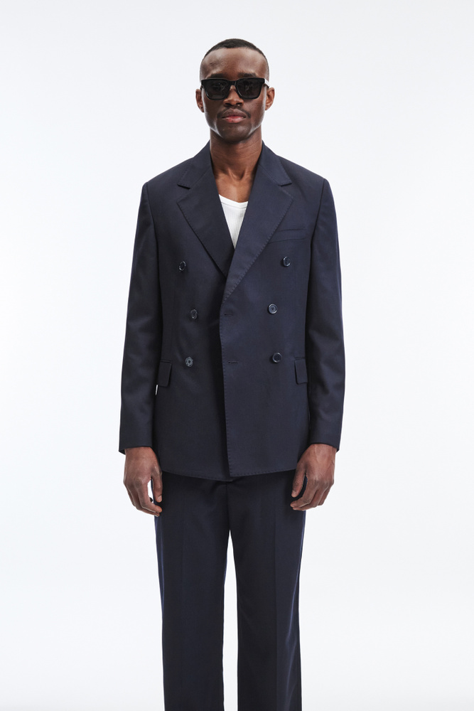 Welland Double Breasted Fine Wool Blazer | A Day's March
