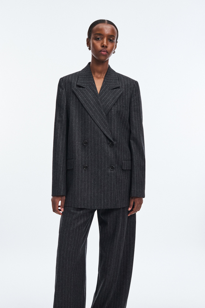ベイクルーズ　INHERIT Woollike Laidback Suits John Lewis Super 100's Birdseye Wool Regular Suit Blazer
