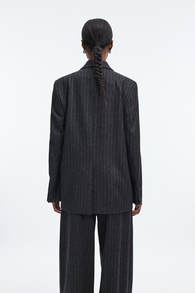 ベイクルーズ　INHERIT Woollike Laidback Suits Men's Light Grey Twill Slim Fit Suit - Super 120s Wool