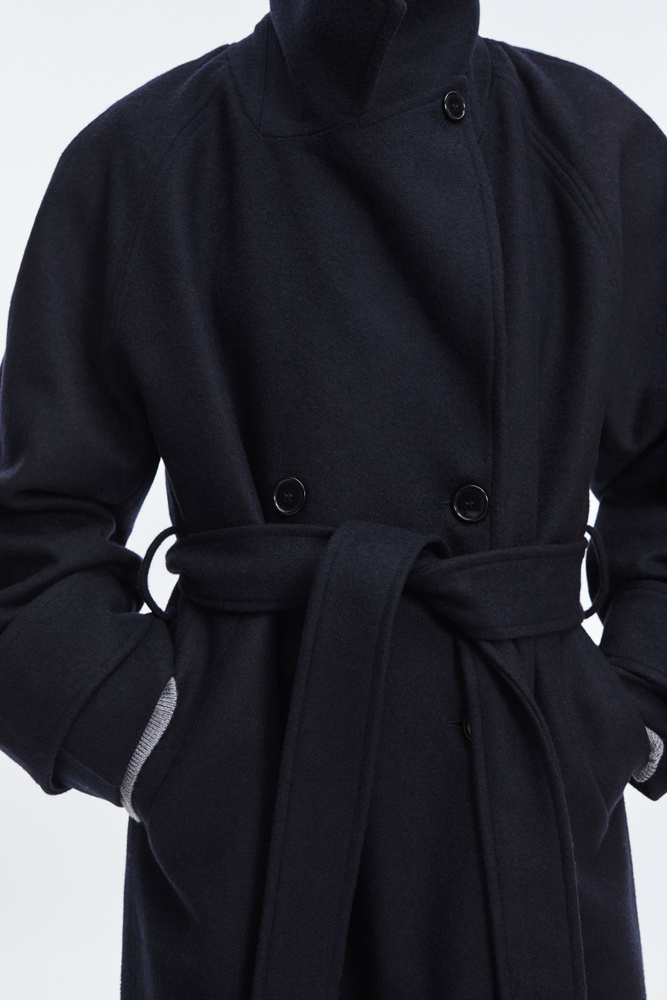 【美品】MARNO Jane coat Navy オンライン ショップ 安いレディース - Marno jane coat navy