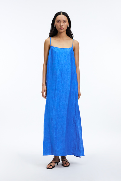 butterfly linen dress Butterfly Linen Wrap Dress