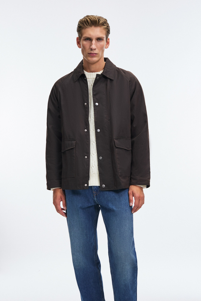 Limestone Waxed Jacket | A Day's March