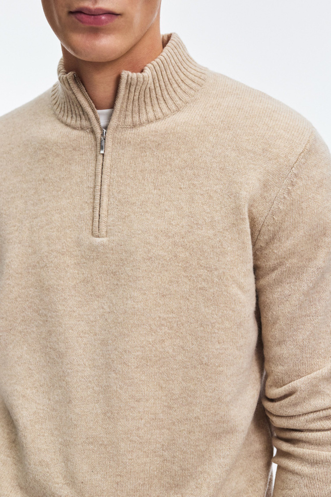 Almonte Half-Zip Lambswool Sweater | A Day's March