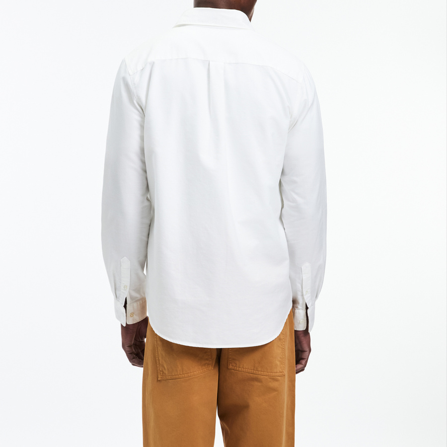 [PERSTEP]★24FW★韓国人気★OXFORD CITY DYEING SHIRT PERSTEP】24FW☆ Oxford City Dyeing Shirt (perstep/シャツ