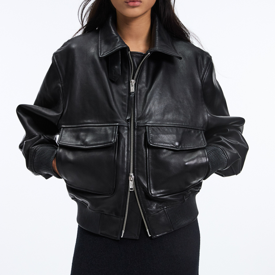 Leather Flight Jacket – Deadwood for A Day's March | A Day's March