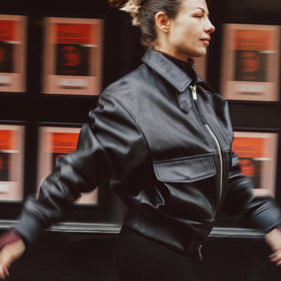Leather Flight Jacket – Deadwood for A Day's March | A Day's March