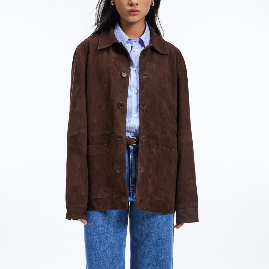 Suede Overshirt – Deadwood for A Day's March | A Day's March
