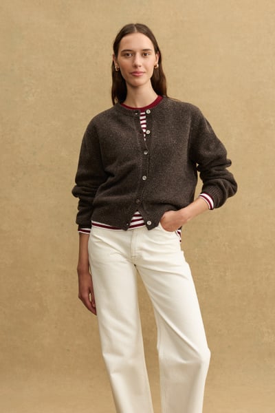 Maine Boiled Merino Cardigan