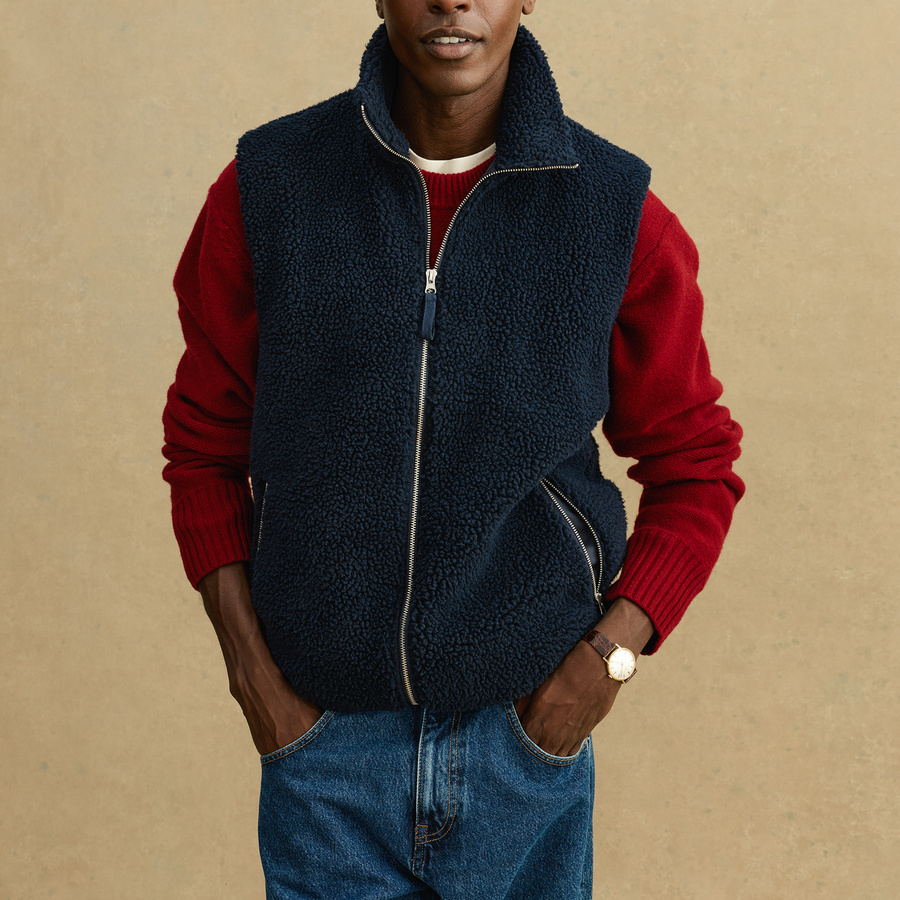 Ajo Lined Pile Fleece Vest | A Day's March