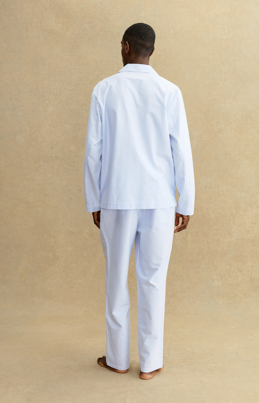 Lyle & Scott Charlie Lounge-pyjamaset voor heren, blauwe saffier/peacoat, XL