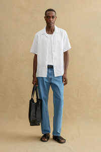 Yamu Striped Linen Shirt | A Day's March