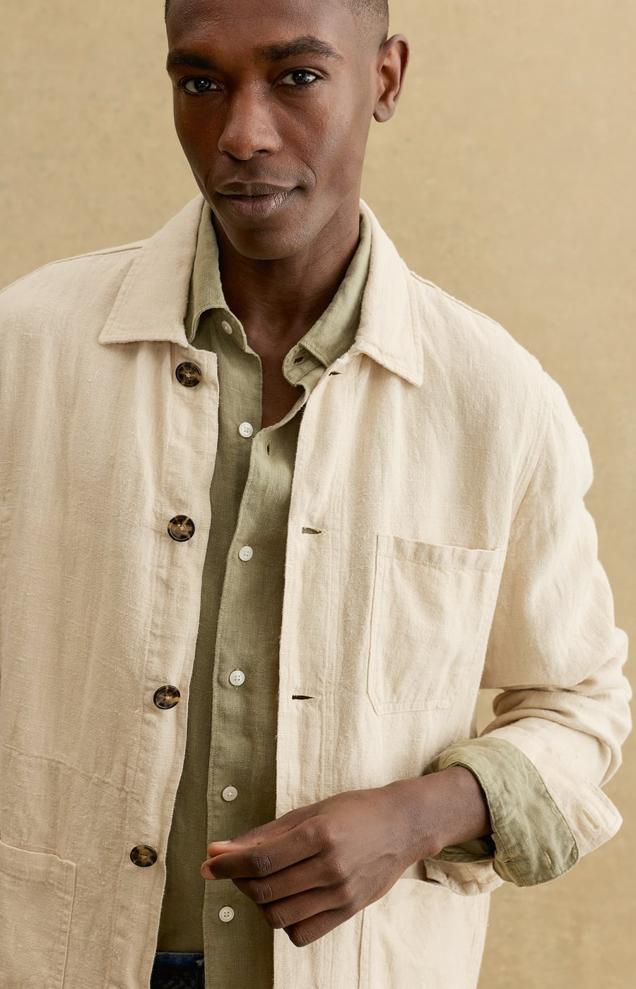 Original Linen Overshirt | A Day's March