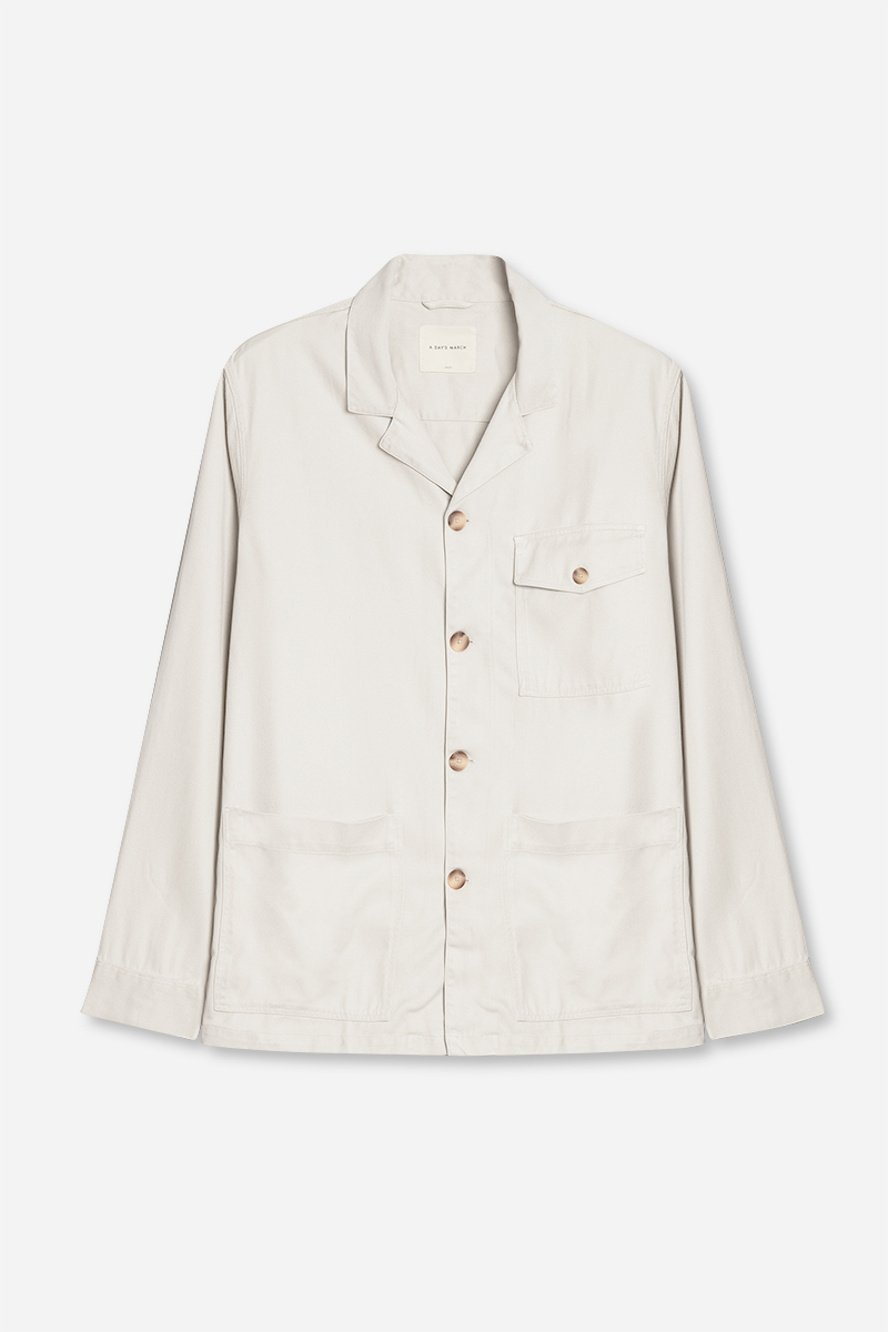 A Day's March Men's Desert Banagher Lyocell Overshirt
