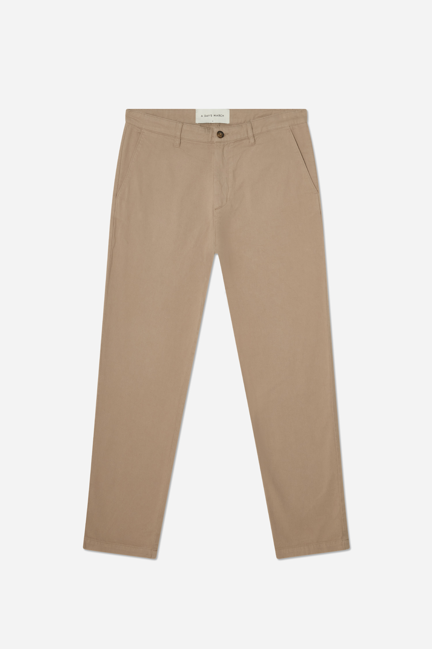 A Day's March Men's Khaki Miller Cotton Chinos