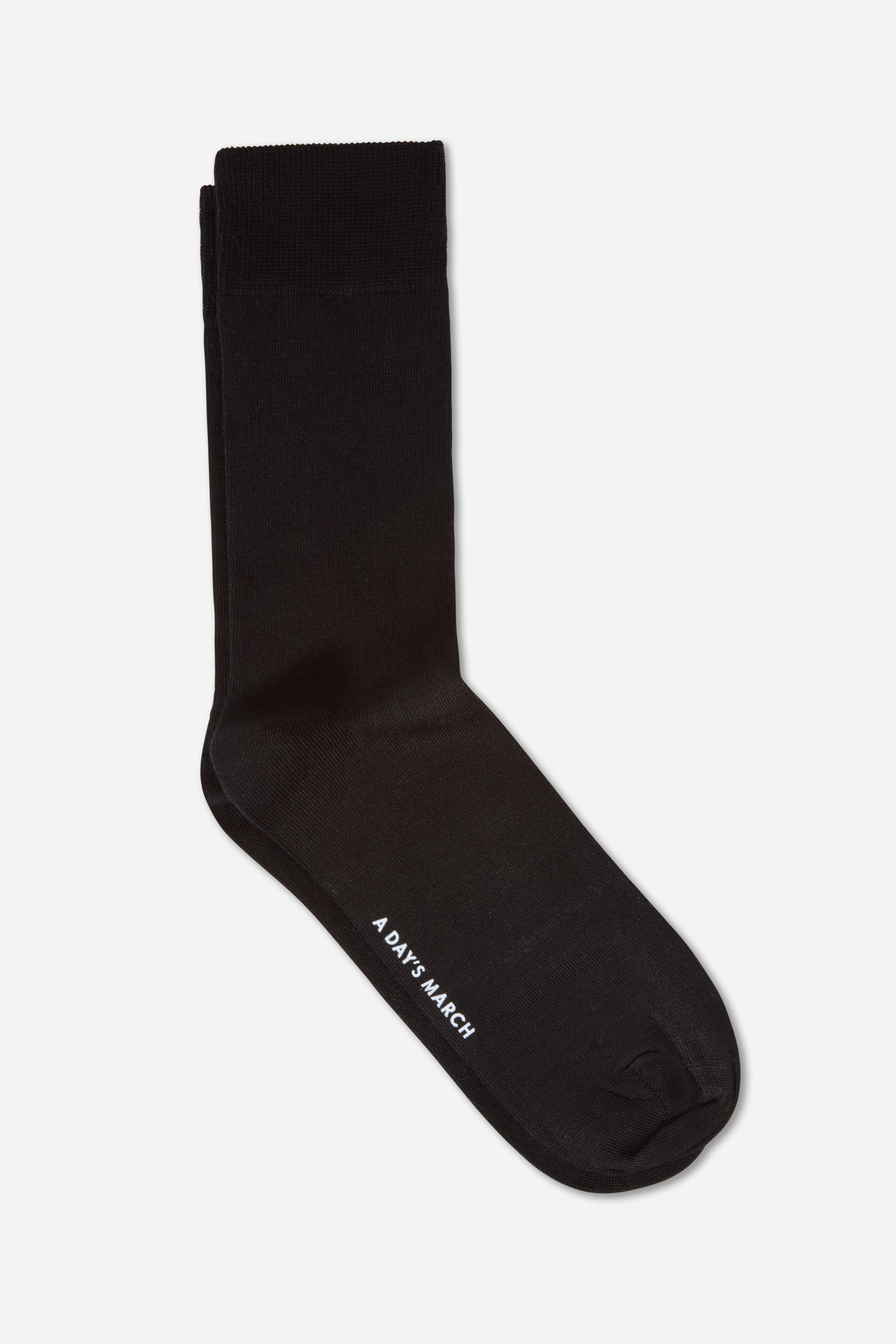 A Day's March Men's Black Lyocell Socks