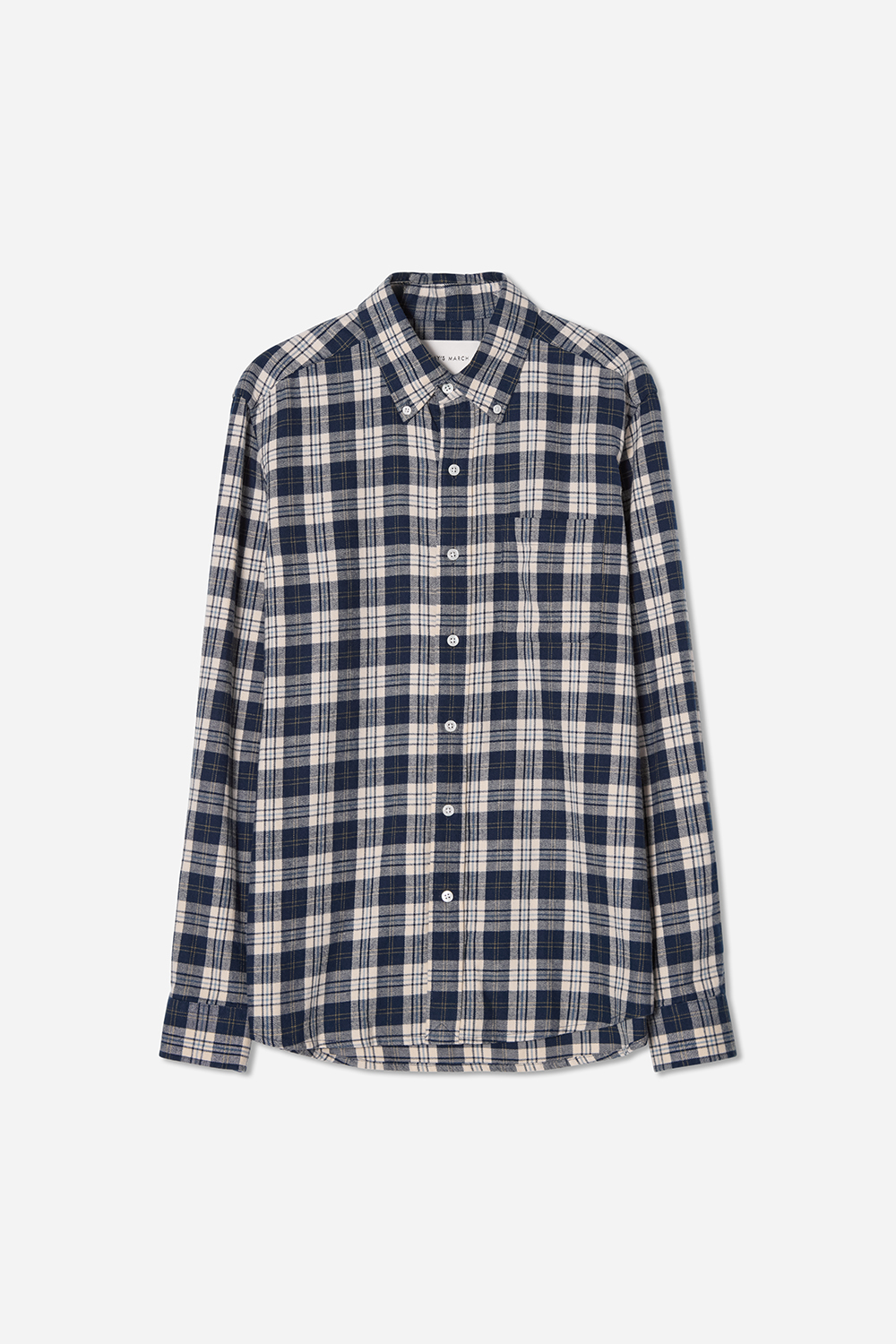 A Days March Classic Checked Flannel Shirt In Black